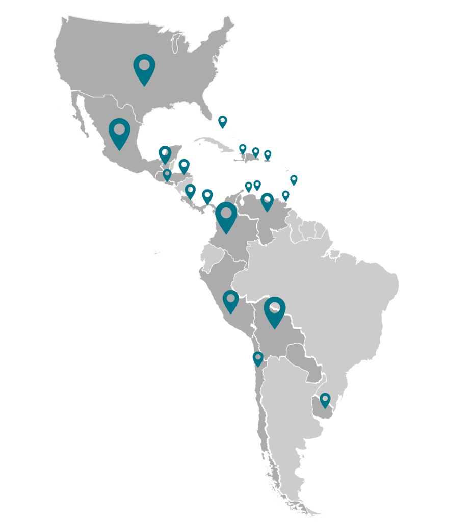 Distribution areas map antony morato
